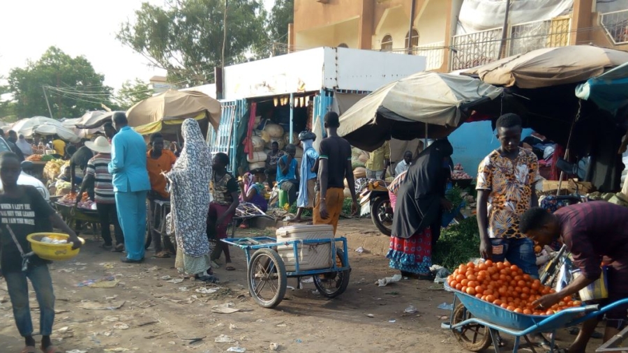L'ambiance au marché de Wadata Niamey